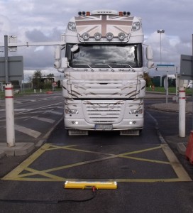 Truck inspection - border crossing