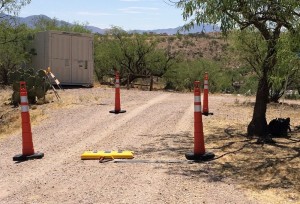 Operational locations VISOR UVIS - desert location